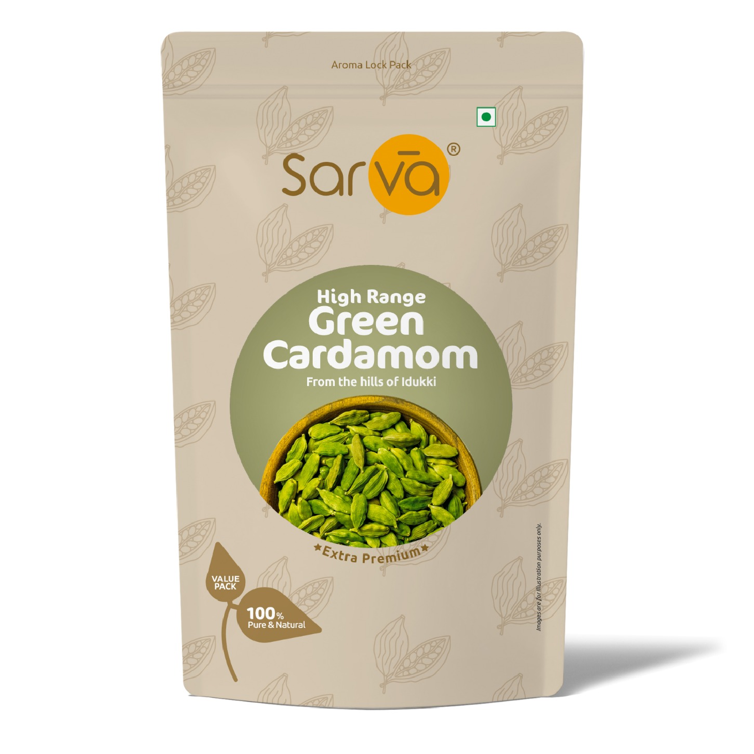 Green Cardamom (Bold) - Premium - 8MM
