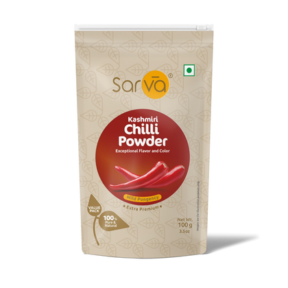 Kashmiri Chilli Powder - Stemless - 100g