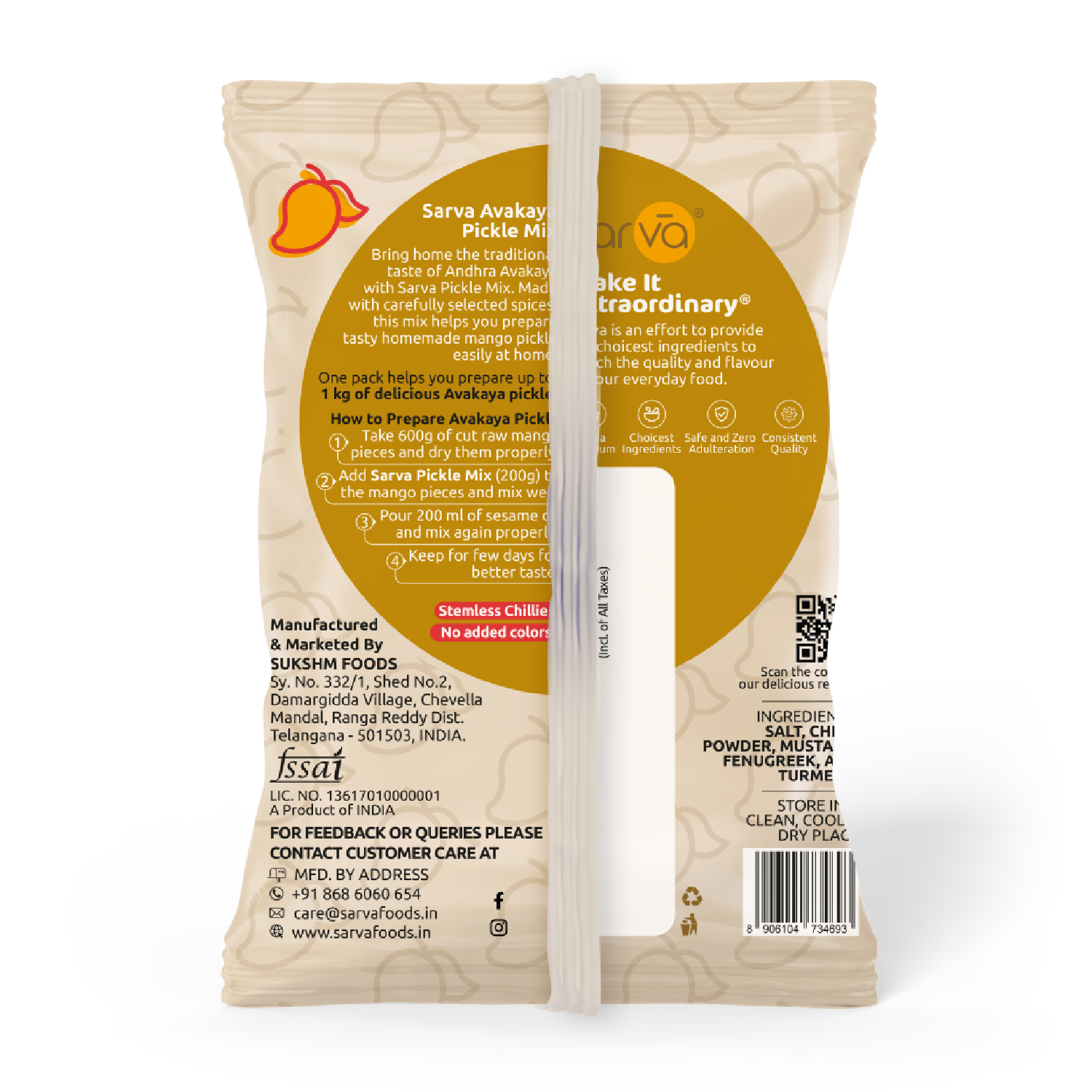 Avakaya Pickle Mix