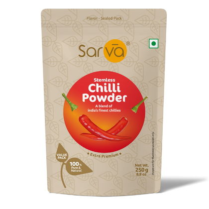 Sarva Stemless Chilli Powder🌶️ - 250g
