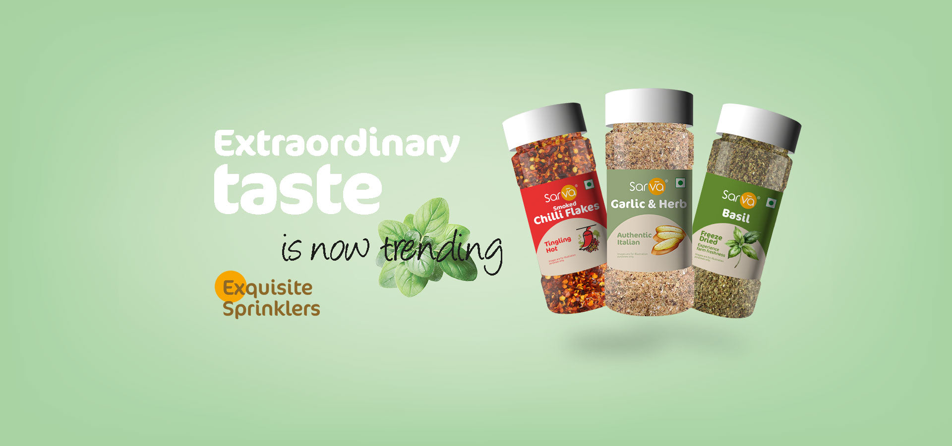 Sarva Foods banner