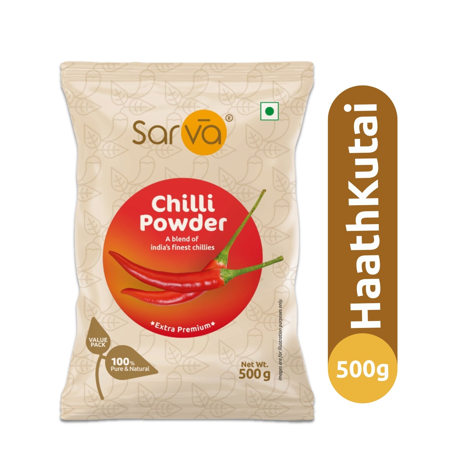 Haathkutai Chilli Powder 500g - Hand Pounded